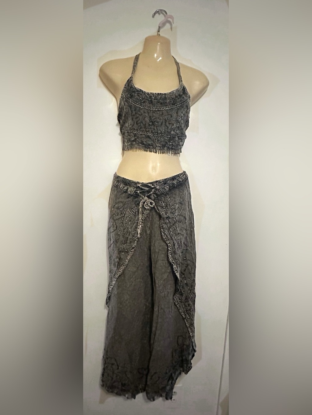Elegant  Gray Two piece
